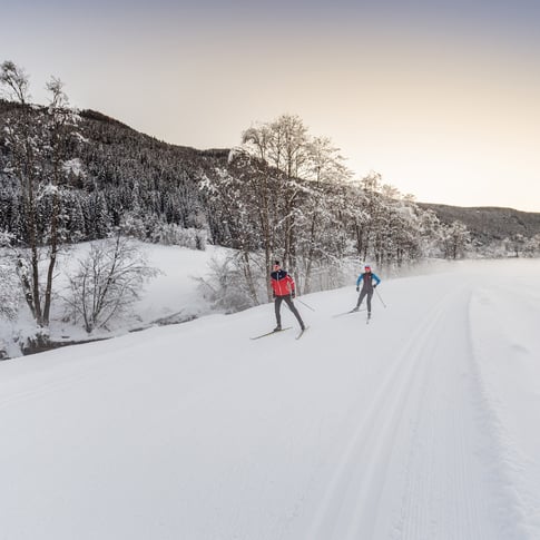 Cross Country in the Dolomites